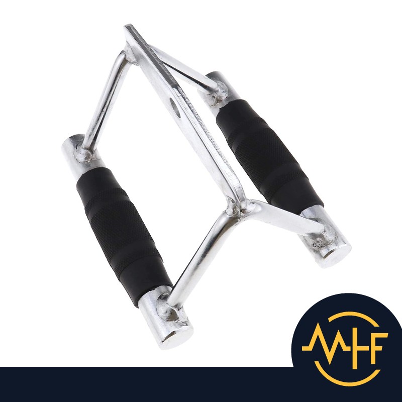 Close grip Low Row handle Bar Cable Attachments - MyHomeFitness.ie